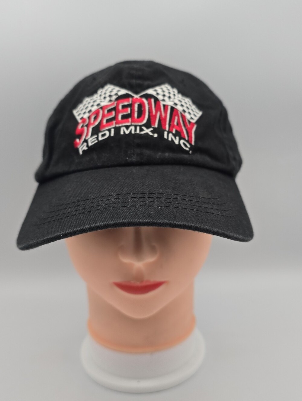 Speedway Redi Mix Inc Indiana Black Adjustable Hat